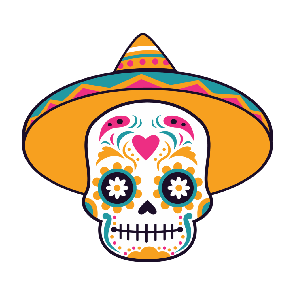 Dia-De-Los-Muertos Skull